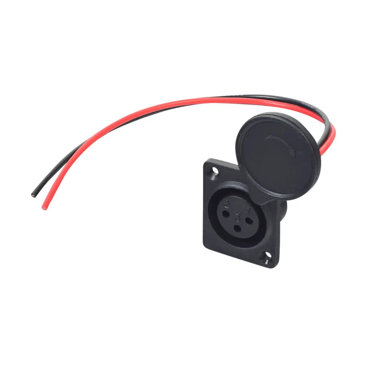 Xlr Off-Board Battery Charging Port With Cover & Wires For Razor C25 Sla & C35 Sla Electric Scooters 1