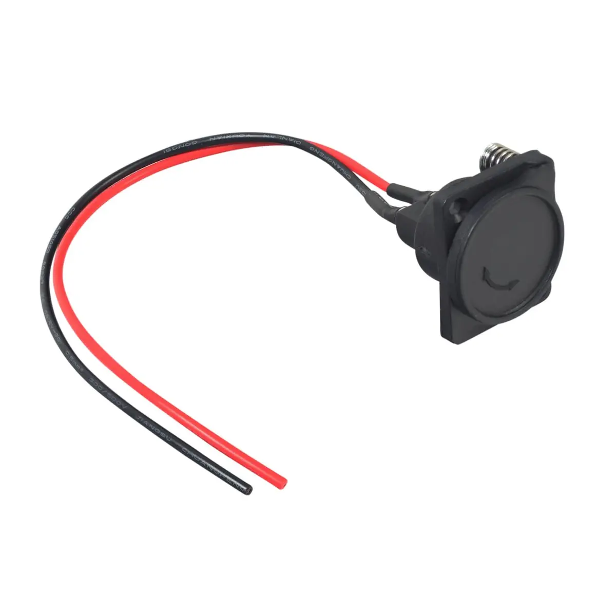 Xlr Charging Socket With Cover And Wires 2