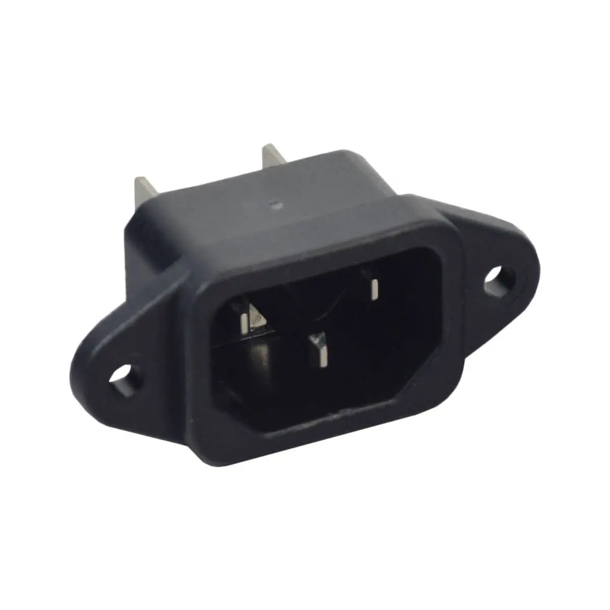 3-Pin (Iec C14) Male Panel Mount Power Connector For Drive Zoome R3 (R318cs), Ewheels Ew-29, Ew-36, Ew-37, & Ew-Vintage Scooters 1