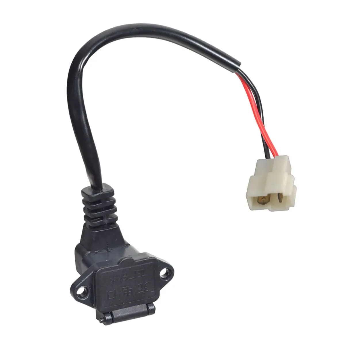 Shrouded 3-Pin Charging Port For The Monster Moto / Mega Moto Classic 1000W Mini Bike 1