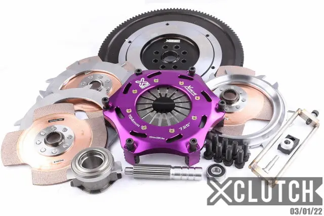 Xclutch Triple Solid Ceramic Clutch Kit | 2004-2021 Subaru Wrx Sti, 2004-2005 Subaru Wrx, And 2007-2009 Subaru Legacy Gt Spec.B (Xksu18521-3E) 1