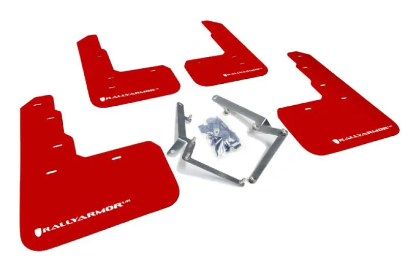 Rally Armor 17-18 Honda Civic Type R (Type R Only) Ur Red 1