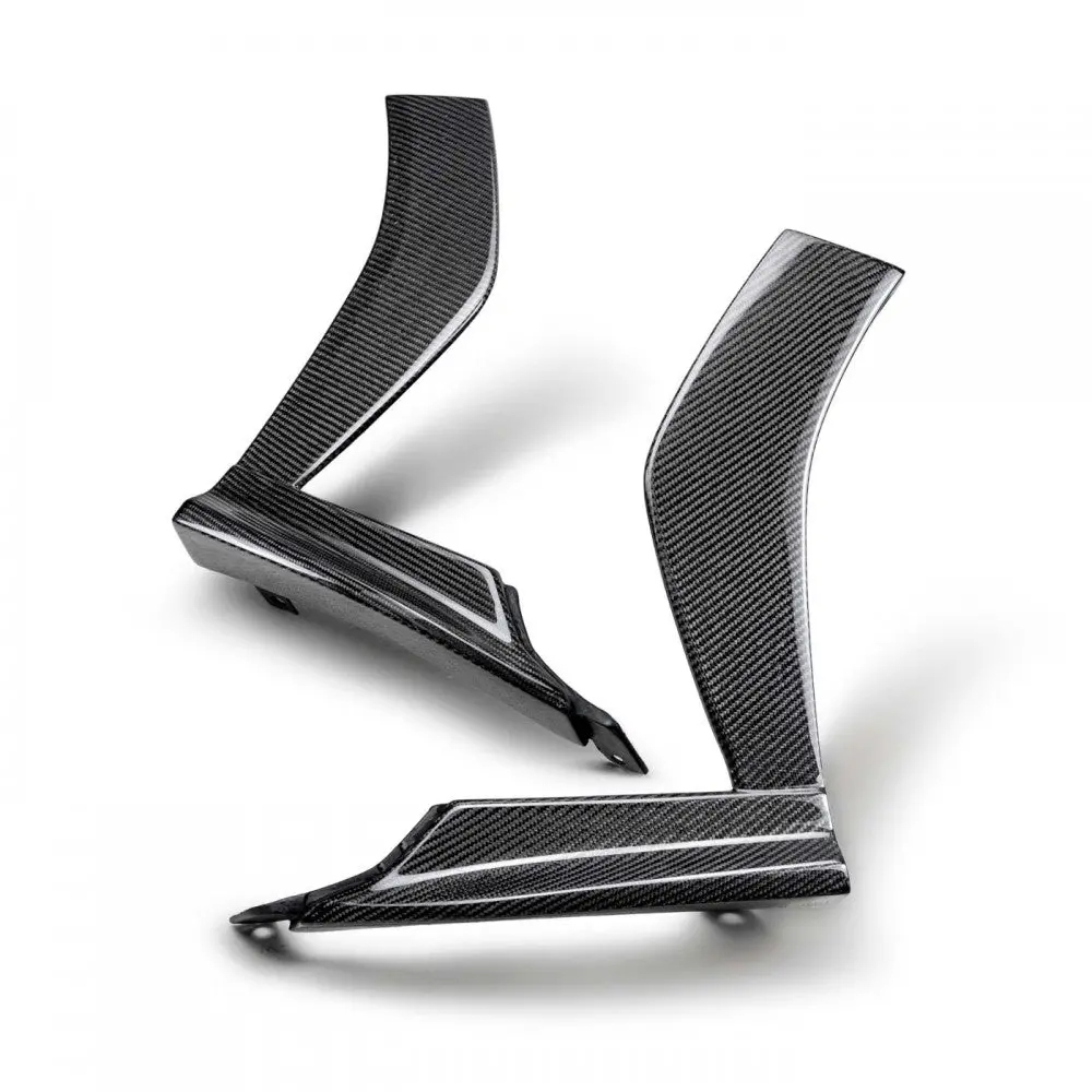 Carbon Fiber Front Bumper Arch Garnish For 2022 Subaru Wrx 1