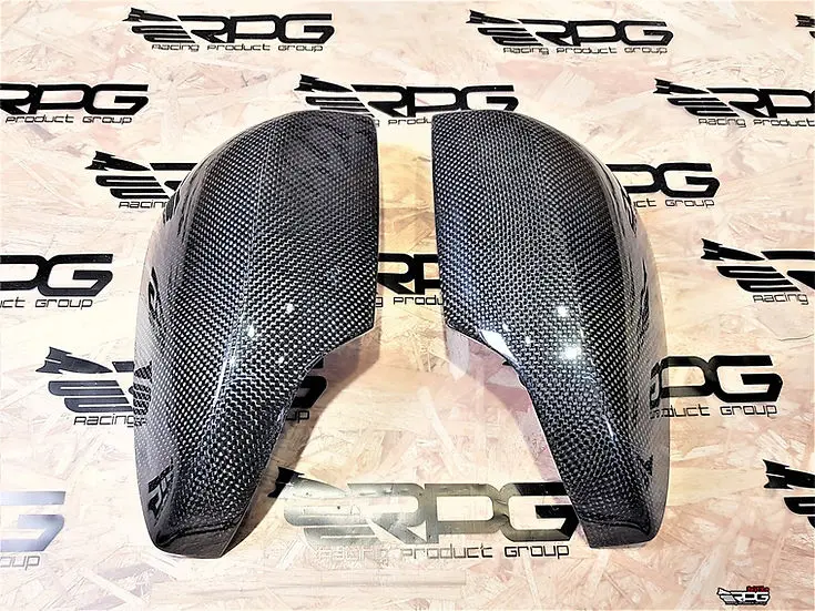 Va Chassis Non-Signal Vacuum Carbon Fiber Mirror Cover Set 2