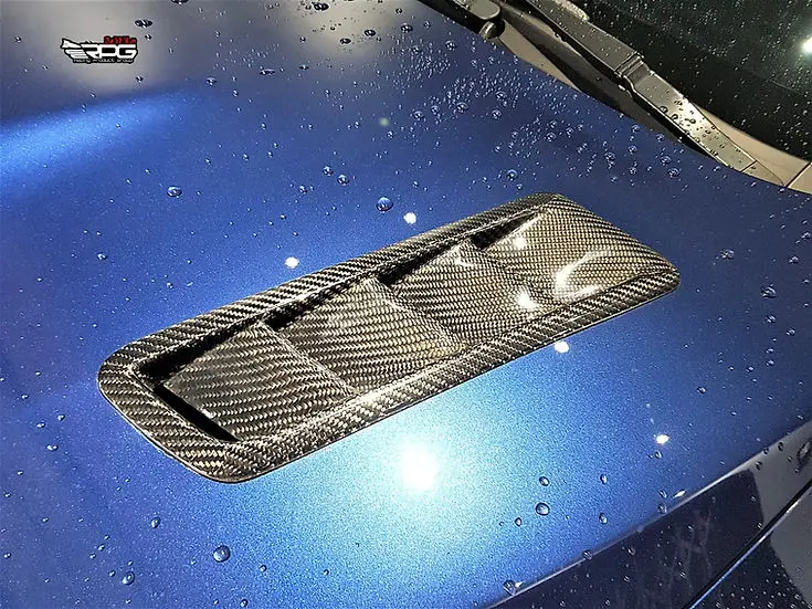 Road Rage Rr-36 Vacuum Carbon Hood Vent Heat Extractor Set 1