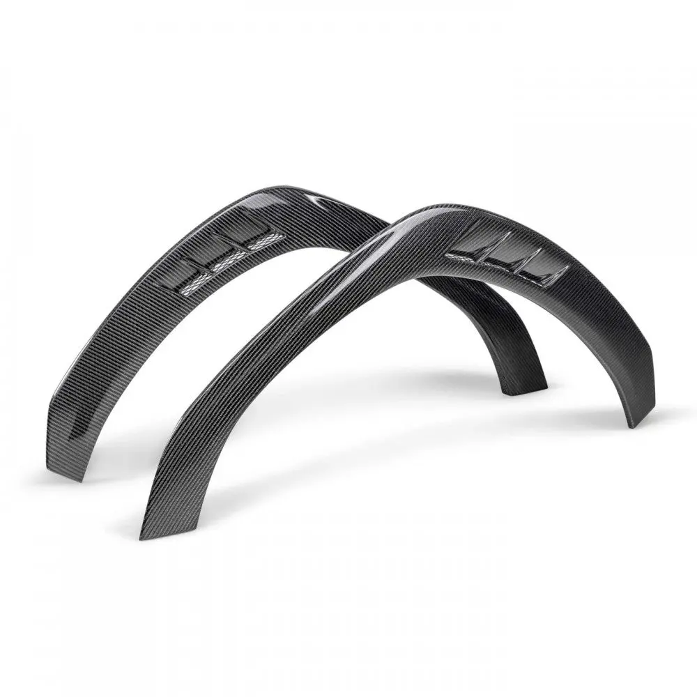 Carbon Fiber Front Fender Garnish For 2022 Subaru Wrx 1