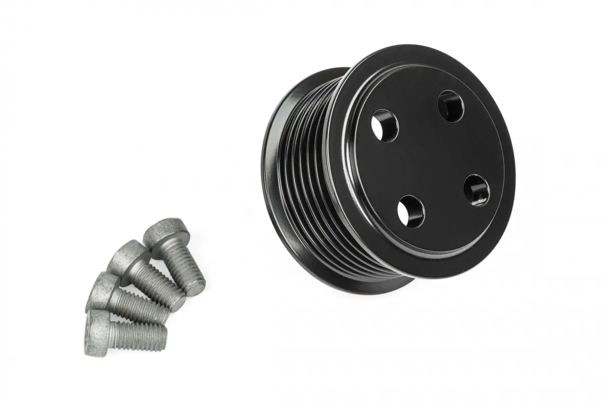 Apr 3.0Tfsi Supercharger Drive And Crank Pulley With Belt (Bolt On) 2