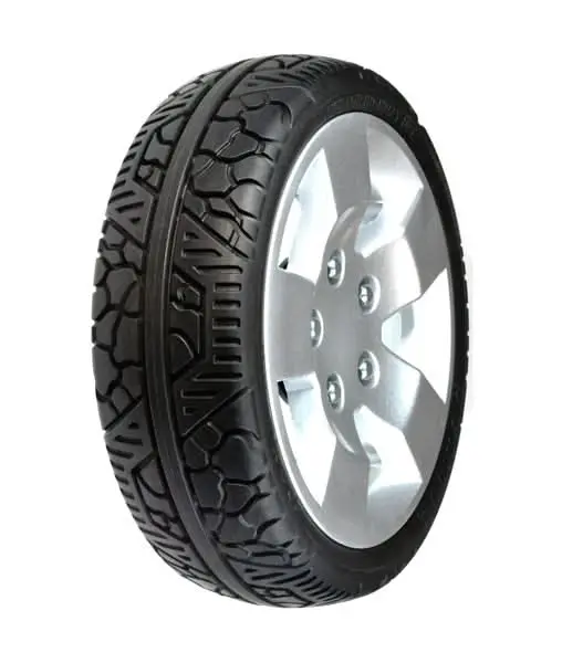 12.9X4 Foam-Filled Rear Wheel Assembly For The Pride Pursuit (Sc713) Mobility Scooter (Whlasmb2019) 1
