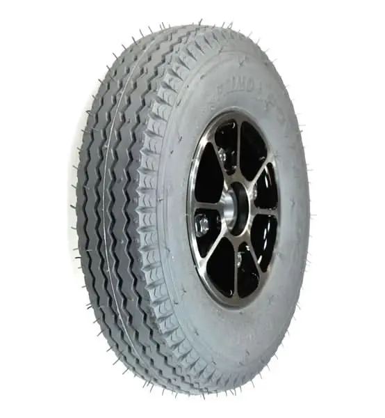 9"X3" (2.80/2.50-4) Flat-Free Rear Wheel Assembly For The Pride Rally (Sc150/Sc151/Sc155) (Whlasmb1499) 1