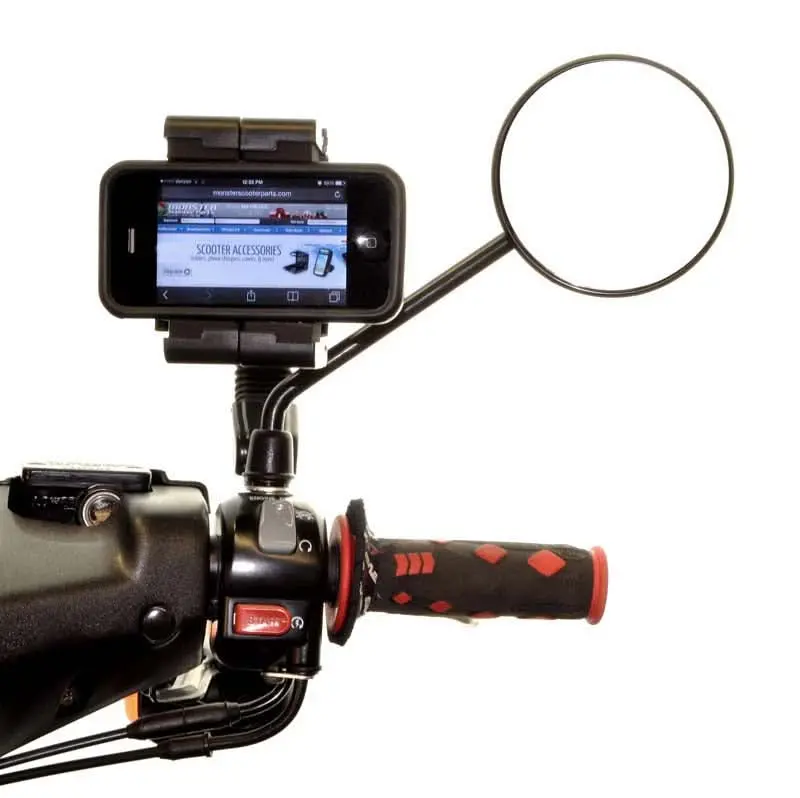 Flexible Gooseneck Smartphone Holder For Bikes & Scooters 1