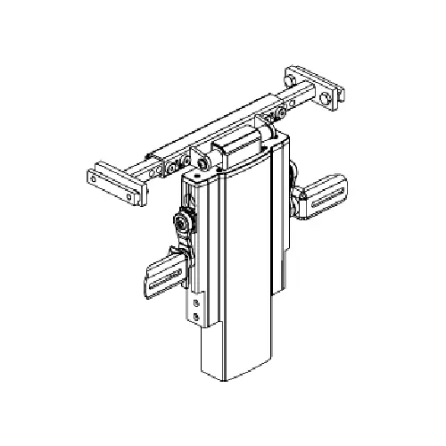 16" - 20" Adjustable Center Foot Mount Platform For Jazzy And Quantum Power Chairs (Frmasmb17946) 1