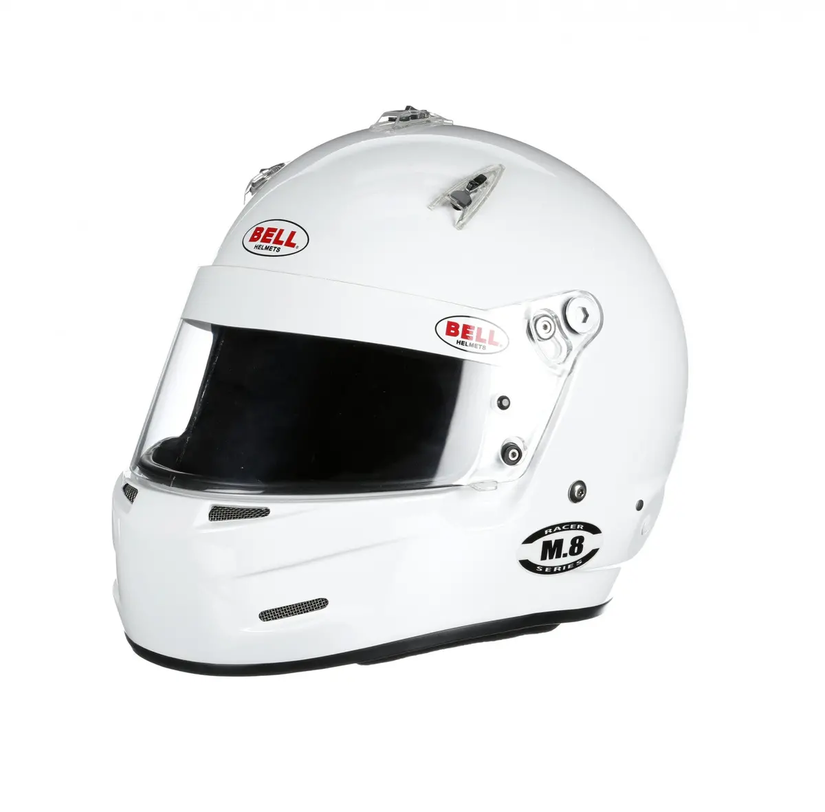 Bell M8 Racing Helmet-White Size Small 1