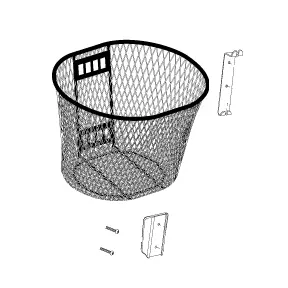 Front Basket Assembly For Pride Sundancer 1