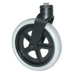 Front Wheel Kit With Hardware For Invacare 65650 Rollators (Set Of 2) (1142635) 1