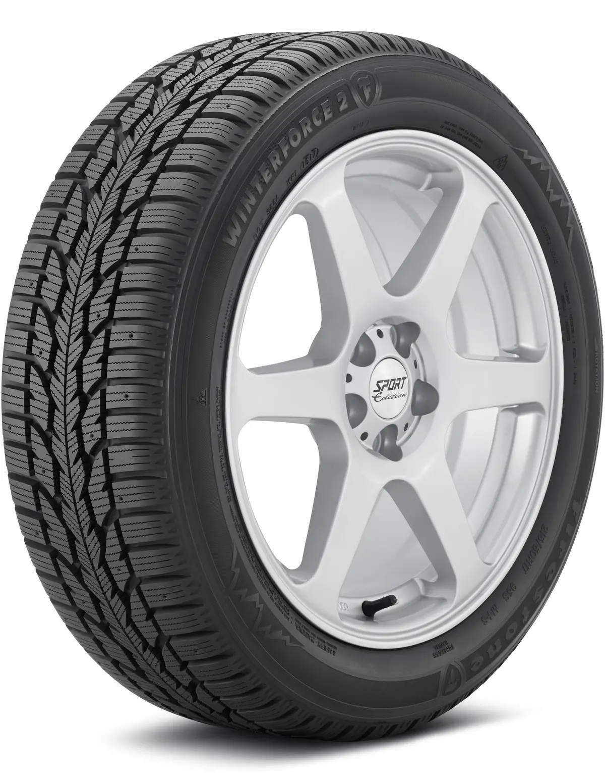 Firestone Winterforce 2 (Studdable Winter / Snow) - Set Of 4 1