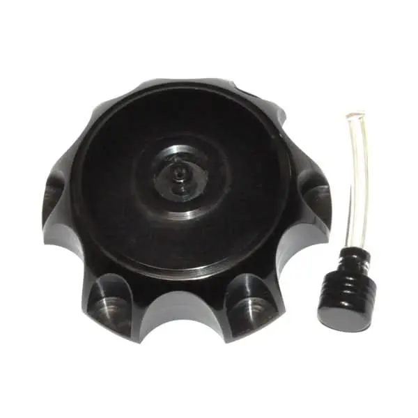 Black Anodized Aluminum Fuel Tank Cap (Gas Cap) For 150Cc-250Cc Atvs & Dirt Bikes 1