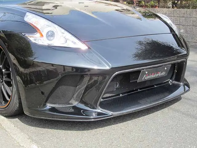 Fujimura Rocket Dancer Carbon Front Bumper Spoiler For 2009-19 Nissan 370Z [Z34] 1