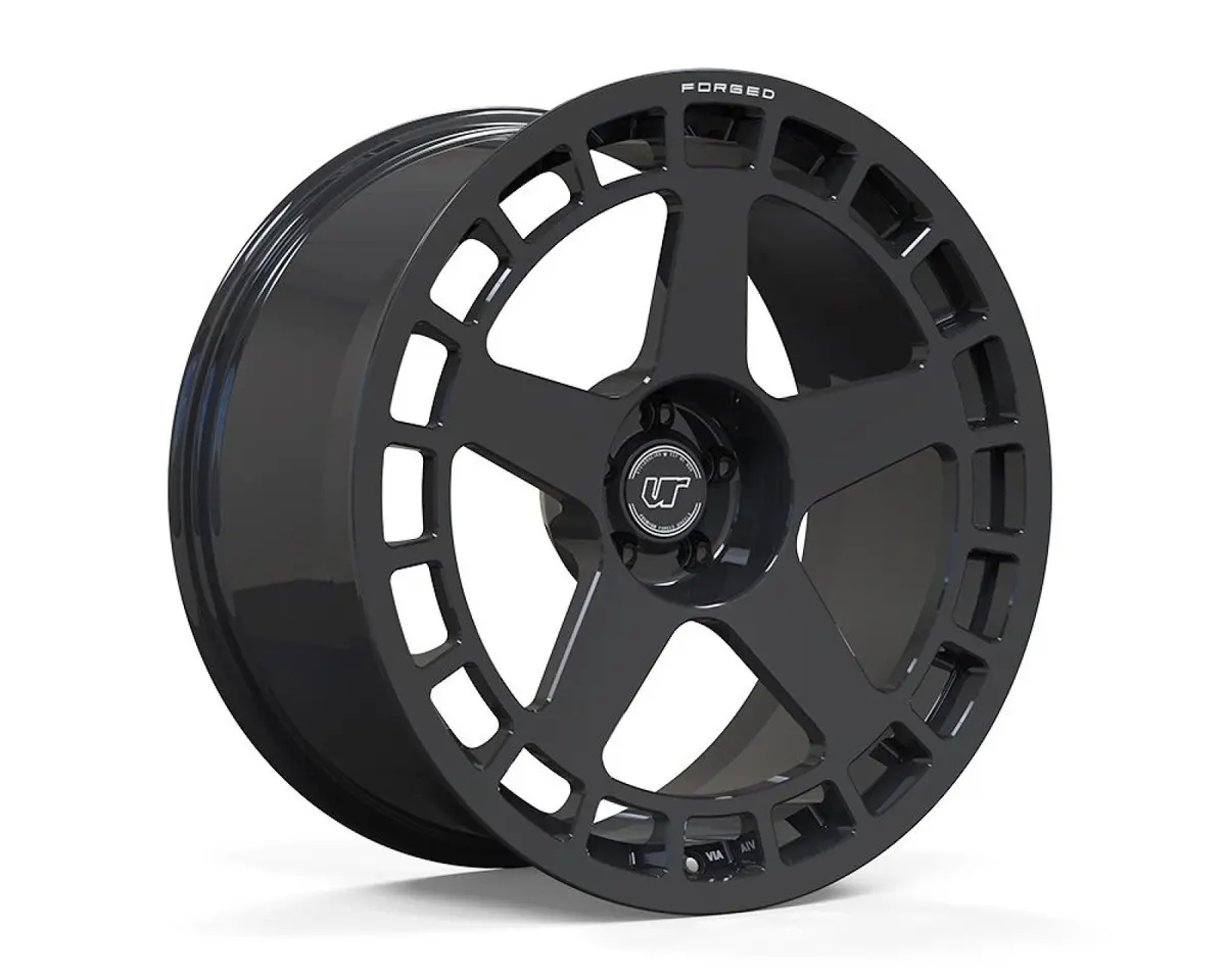 Vr Forged D12-R Wheel Gloss Black 22X10.5  12Mm 5X112 Gloss Black 1
