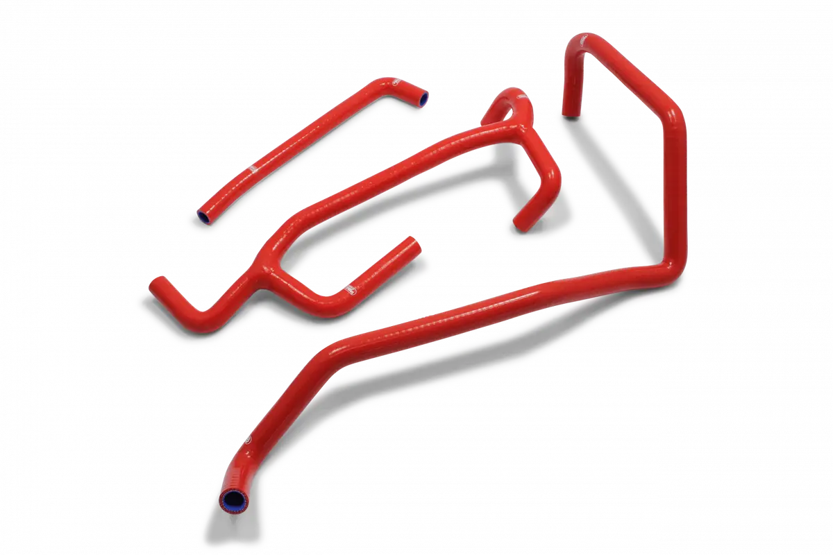Samco Mustang Shelby Gt-500 5.8L V8 Supercharged 2013+ Black Charge Cooler Hose Kit 1