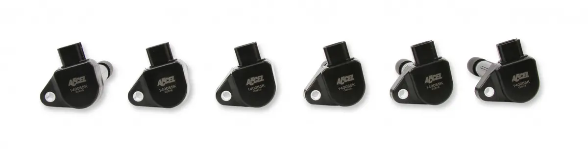 Accel Ignition Coil - Honda And Acura 3.0, 3.2, 3.5L, 6-Cylinder, Black, 6-Pack 2