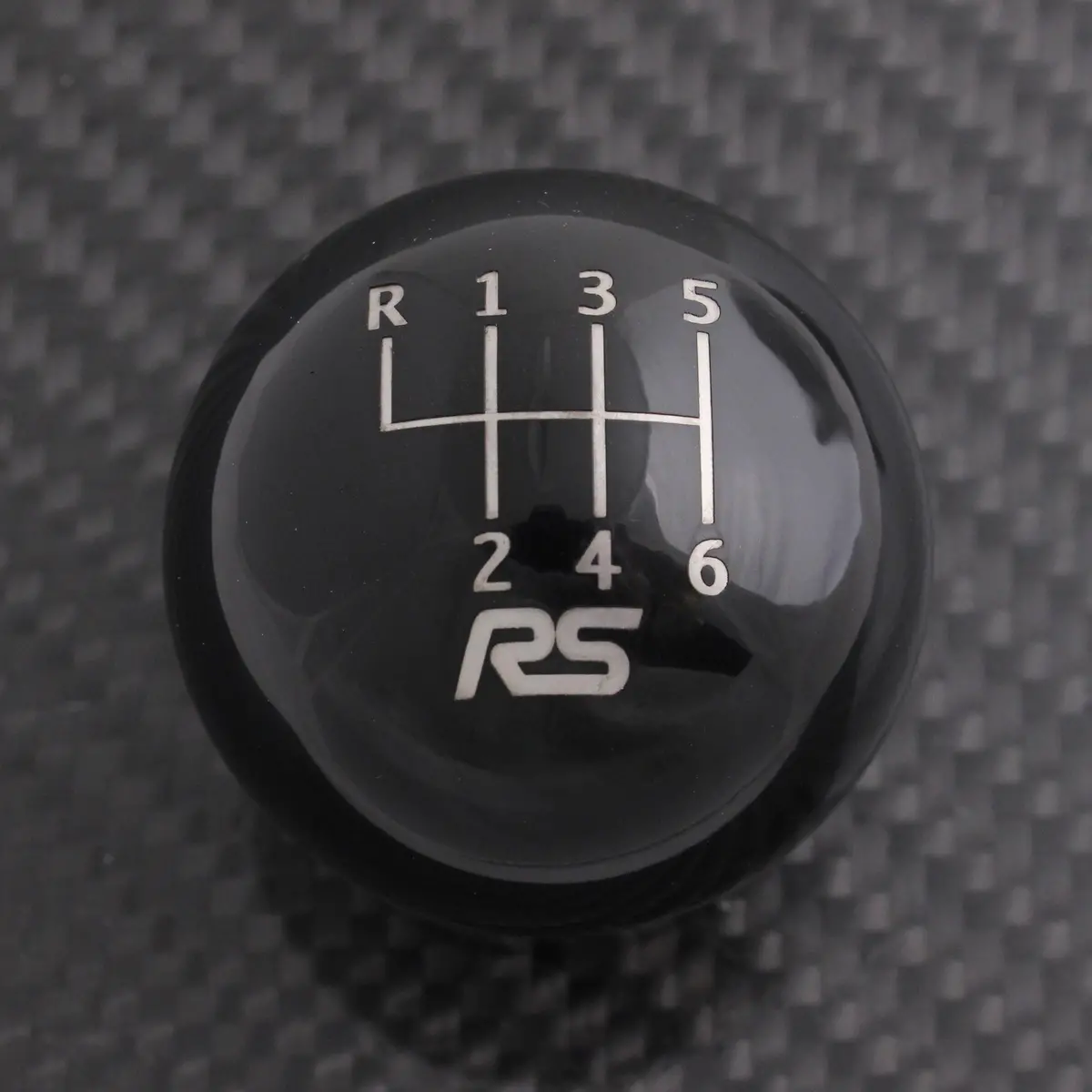 Gloss Black Weighted - 6 Speed Rs Engraving - St/Rs Fitment 1