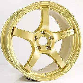 Gram Lights 57Cr 17X9 +38 5X100 E8 Gold (Special Order Min. Order Of 20) Wheel 1