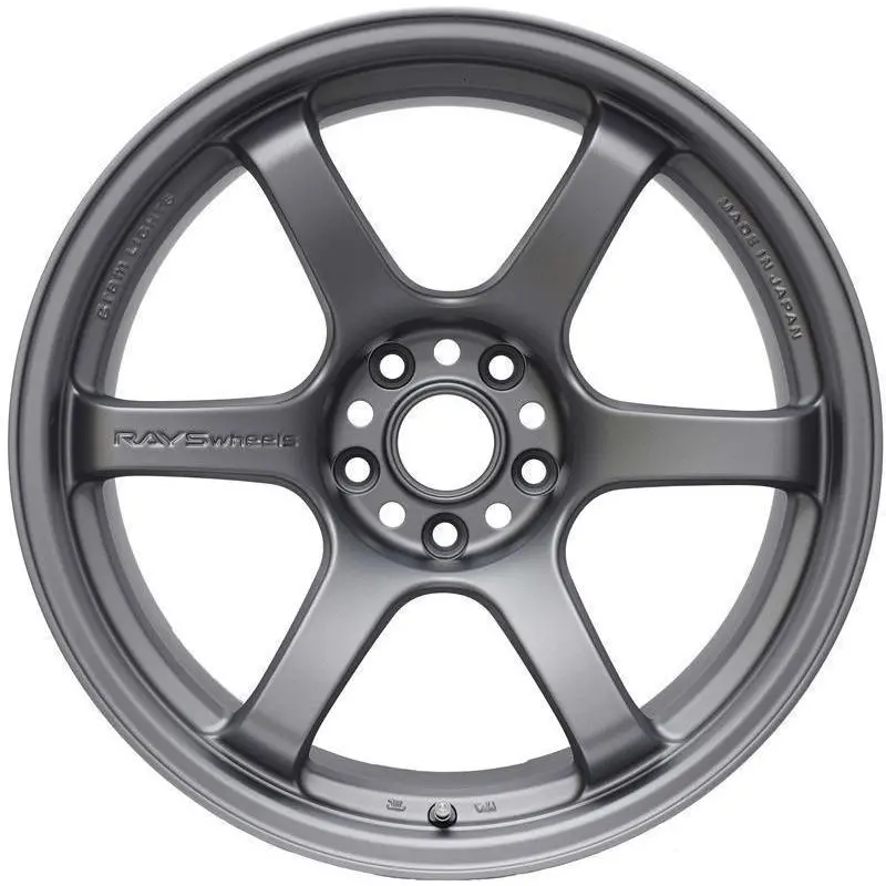 Gram Lights 57Dr 15X8 +35 5X114.3 Gunblue Wheel 1