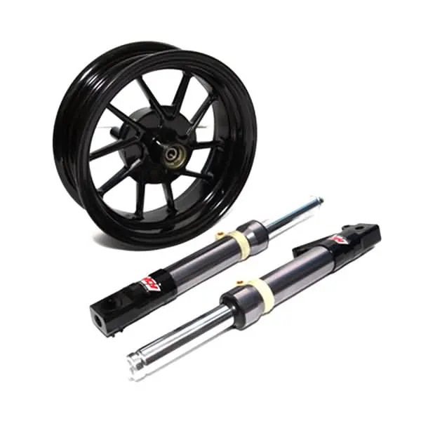 Titanium Front End Kit For The Honda Ruckus (Nps50) 1