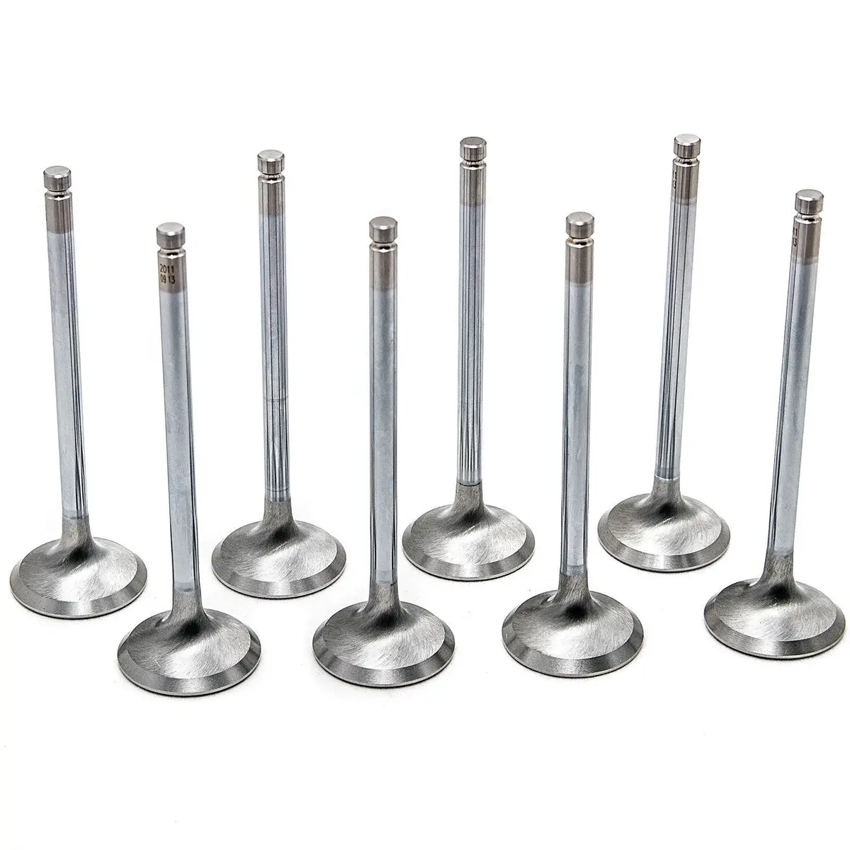 Gsc P-D Chrome Polished Super Alloy Exhaust Valve - 30.5Mm Head(Std) - Set 8 - 4G63t Evo1-9 / Dsm 1