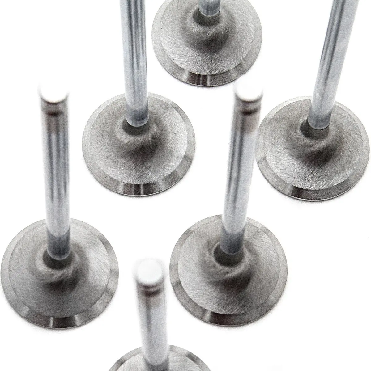Gsc P-D Chrome Polished Super Alloy Exhaust Valve - 31.5Mm Head(+1Mm) - Set 8 - 4G63t Evo1-9 / Dsm 2
