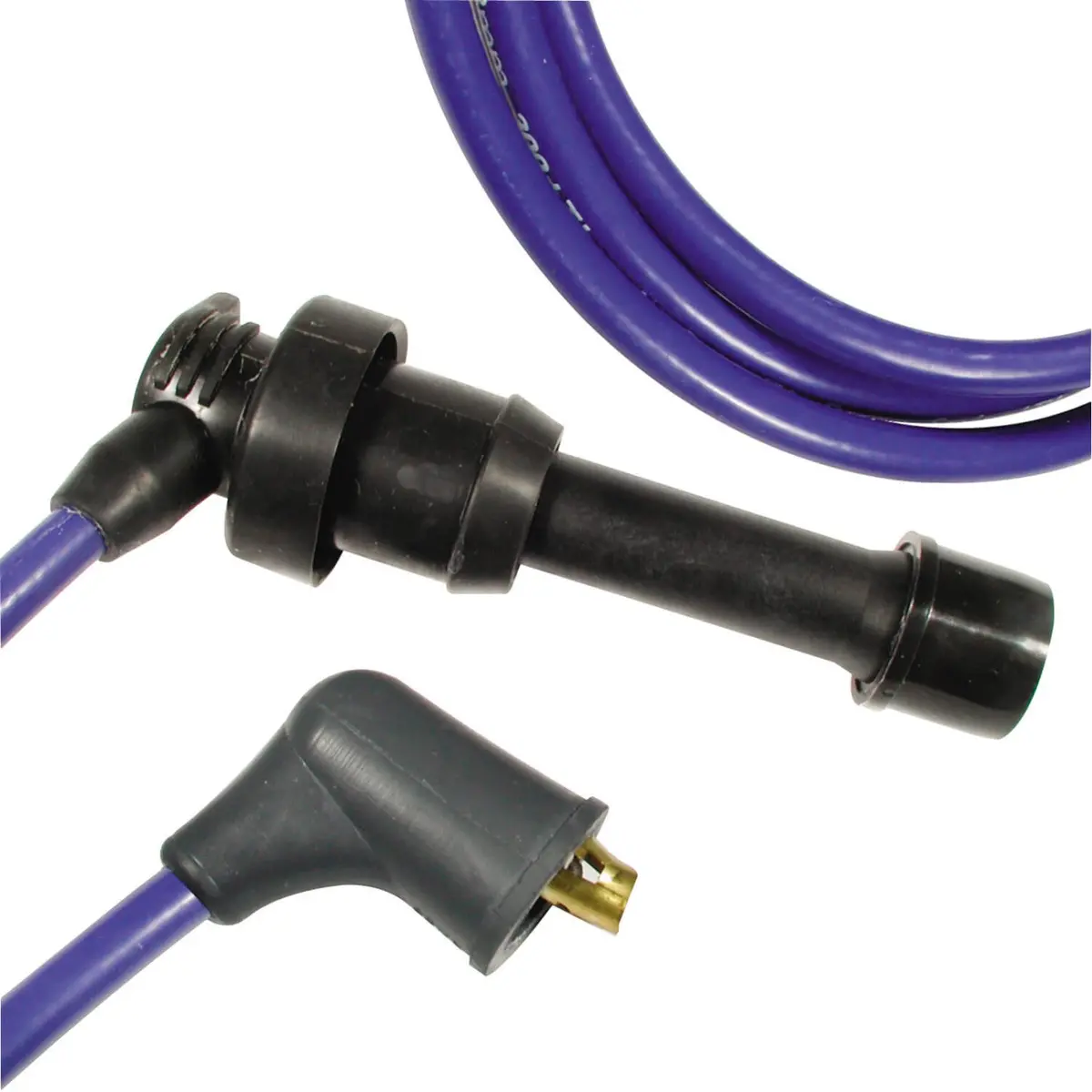 Accel Spark Plug Wires - 8Mm Thundersport Cust Fit Blue 1
