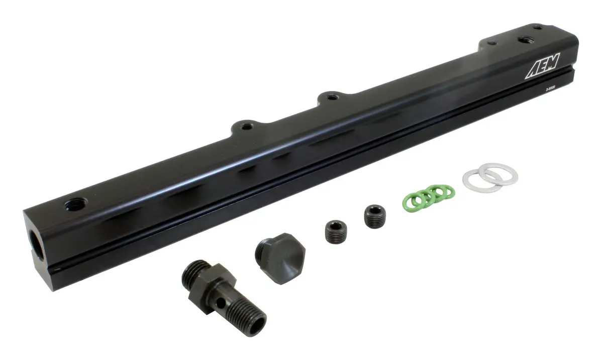 Aem High Volume Fuel Rail For Honda D16y7 & D16y8 1