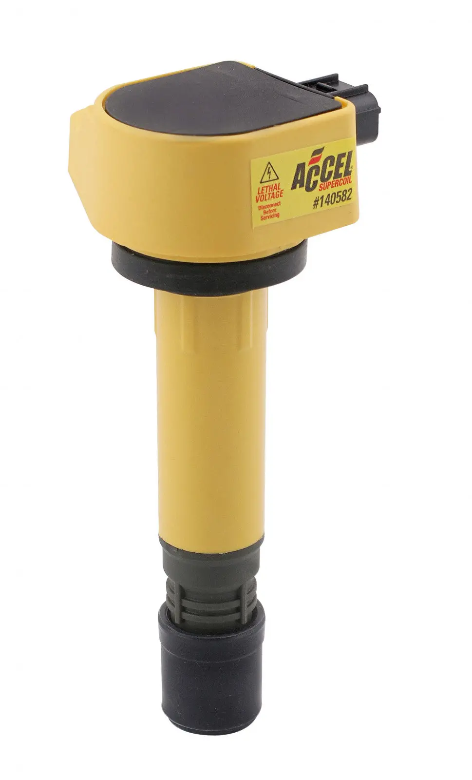 Accel Igniton Coil Super Coil Series 2006-2011 Honda 1.8L Engines, Yellow, Individual 1