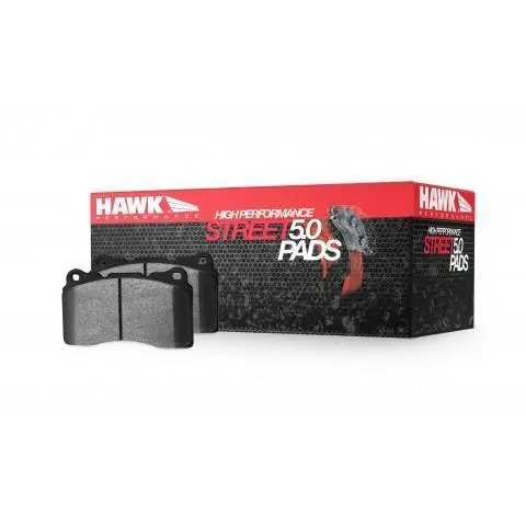 Hawk High Performance Street 5.0 Rear Brake Pads Mazdaspeed3 2007-2013 1