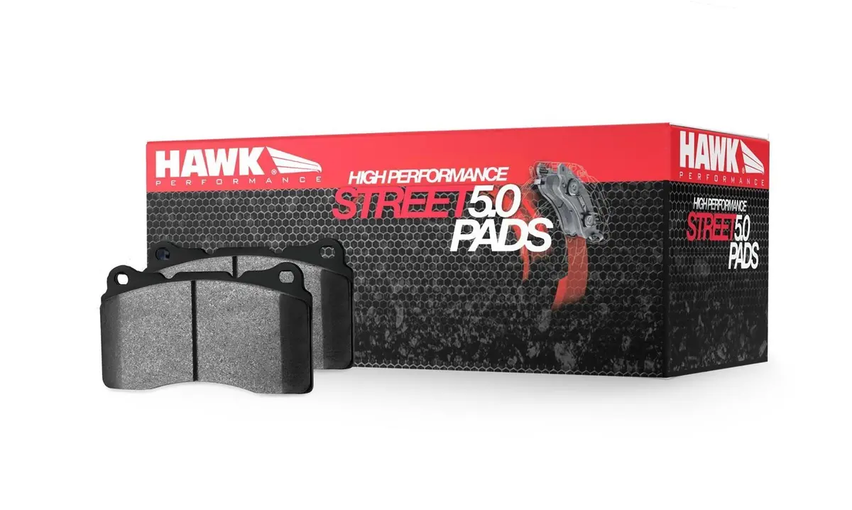 Hawk Hp Street 5.0 Brake Pads - Front | Multiple Fitments 1
