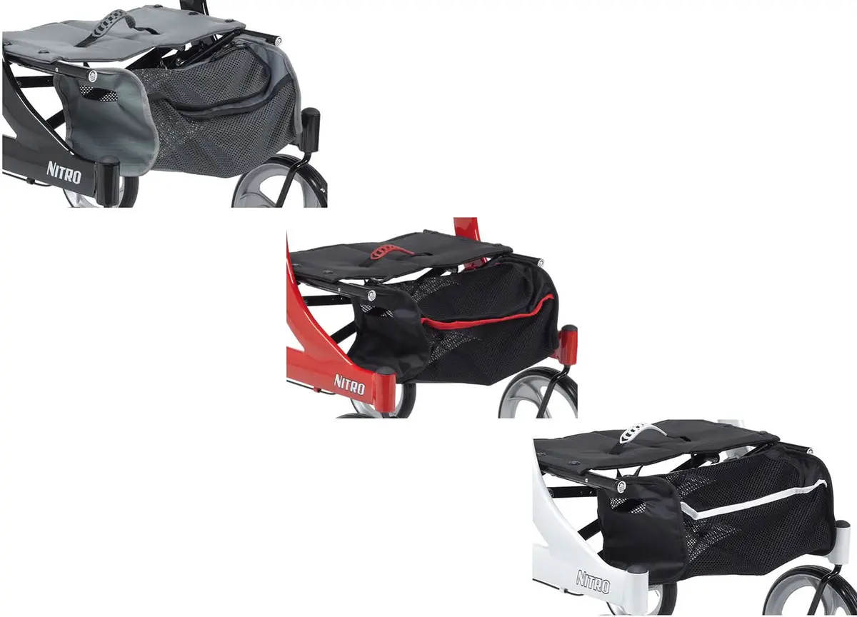 Tote Bag For The Drive Medical Nitro Hemi Rollator (Rtl10266-H) 1
