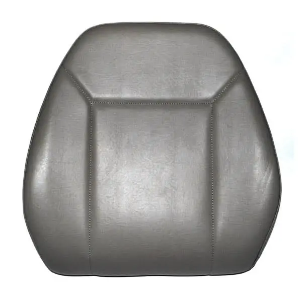 Hi-Back Low-Profile Gray Vinyl Seat Back  For Jazzy Power Chairs (Setback2570) 1