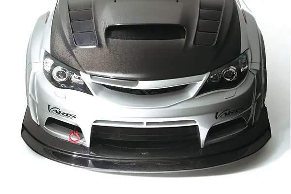 Varis Frp Widebody Side Splitter Fin For 2007-14 Subaru Wrx Sti [Gvb] 1