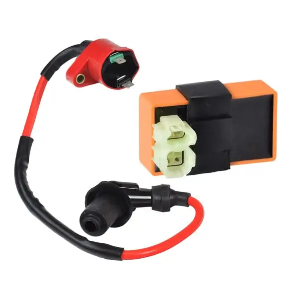 High Output Ignition Coil & Cdi Module (Ignitor) Set For 50Cc To 150Cc Scooters 1