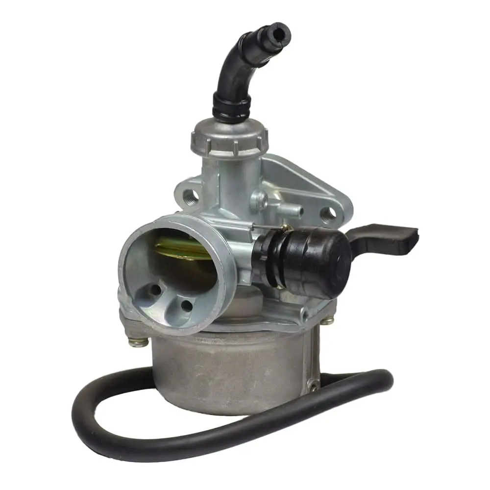 Pz19 Carburetor With 19 Mm Intake & Right Side Hand Choke For 50Cc, 70Cc, & 90Cc Atvs & Dirt Bikes 1