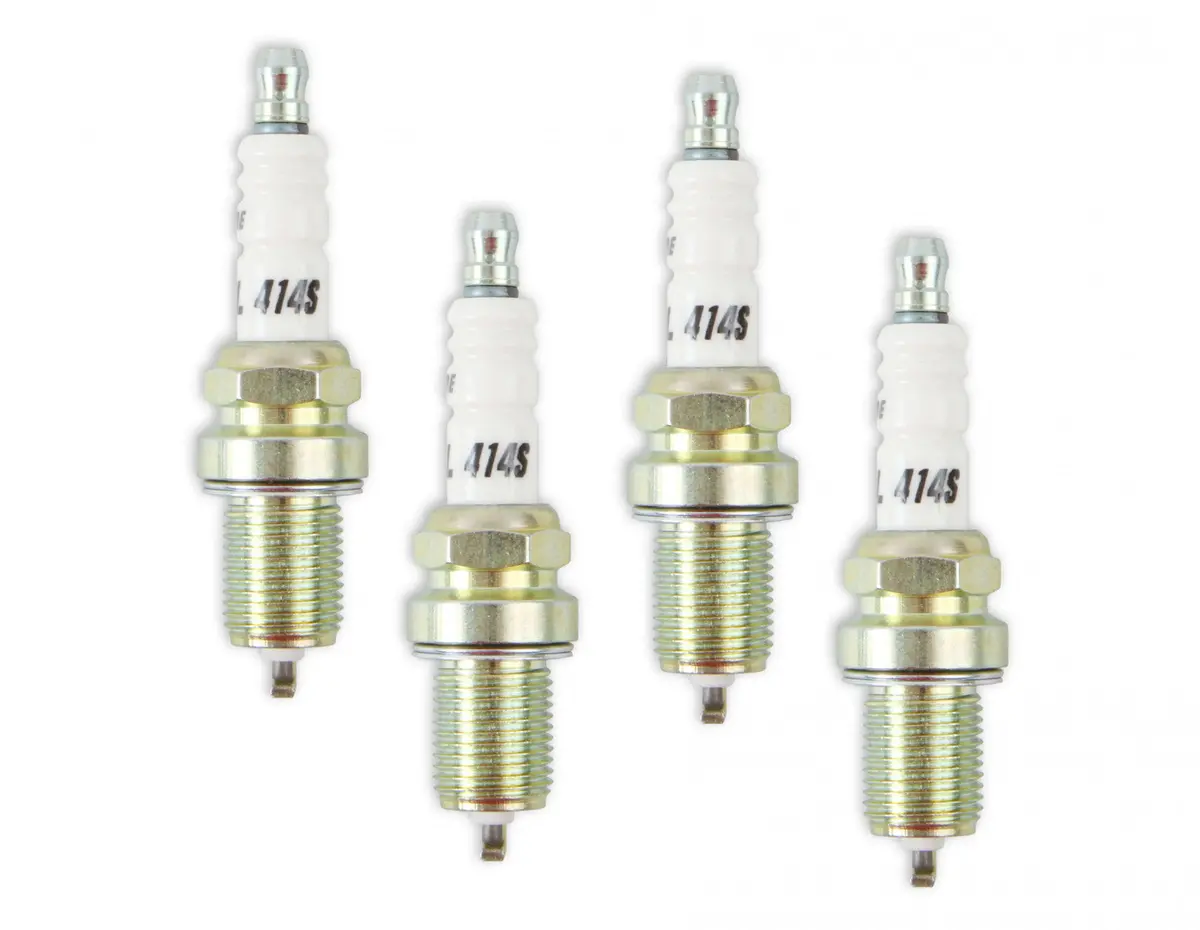 Accel Hp Copper Spark Plug - Shorty Acc-10414S-4 1