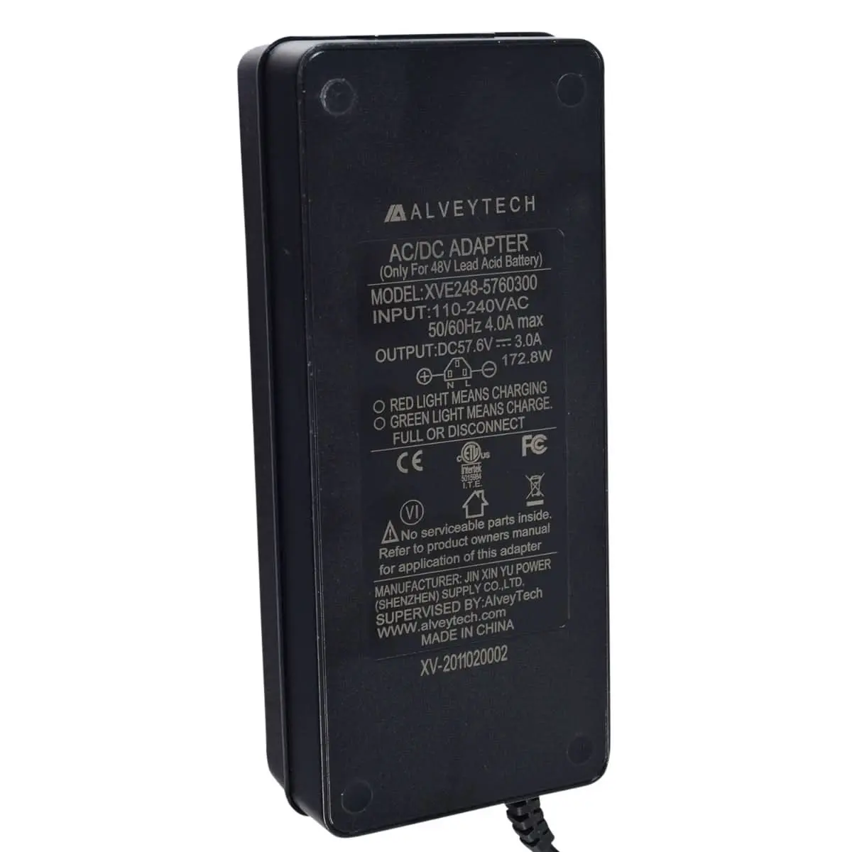48 Volt 3-Pin Quick-Charge Battery Charger For Drive Medical Zoome R3 & R4 Scooters 2