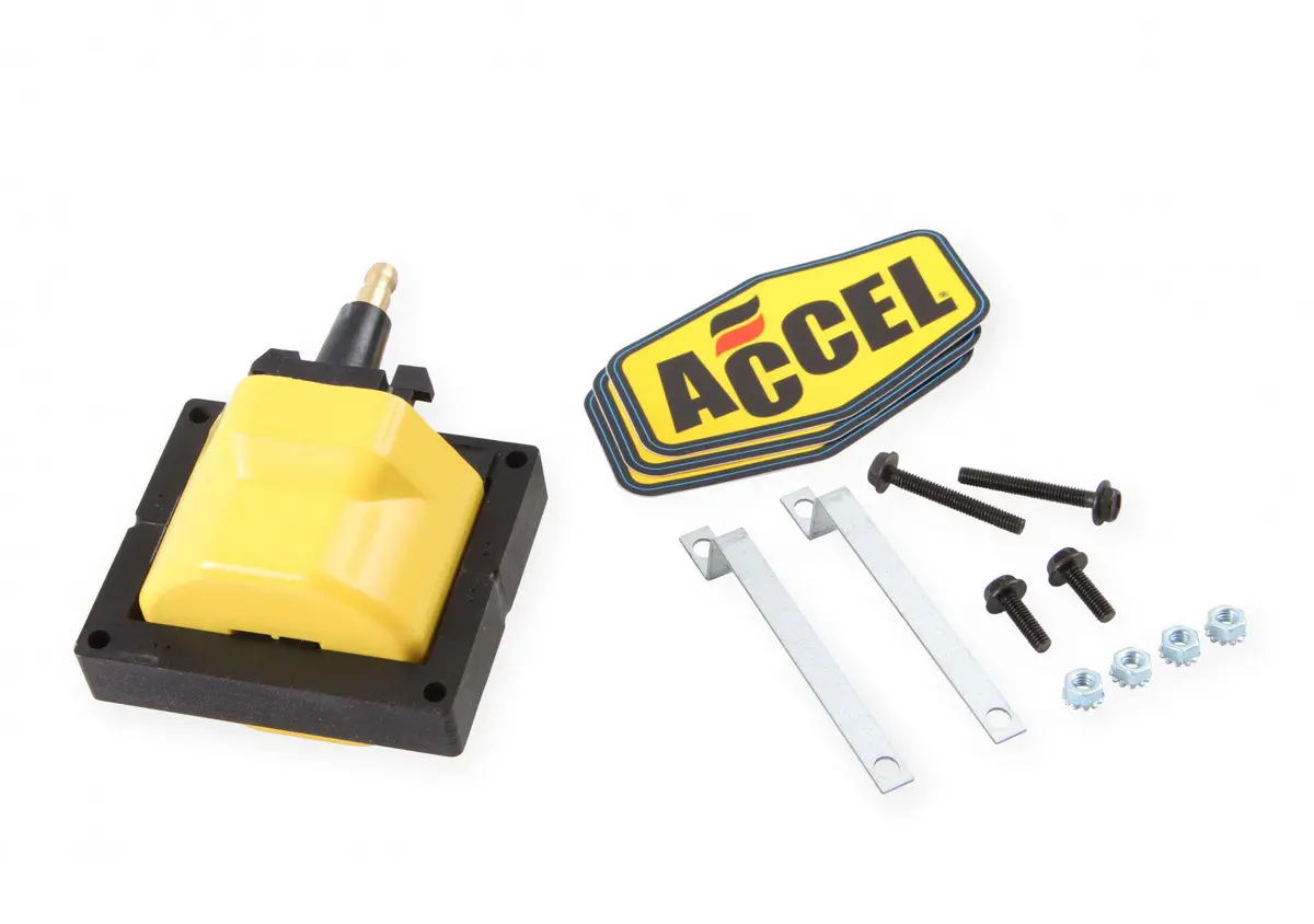 Accel Ignition Coil - Supercoil - Remote Mount  1984-19995 Gm Hei 1