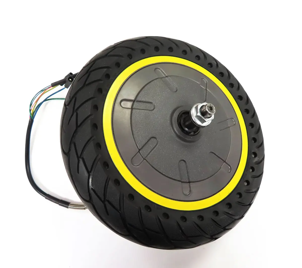 Hub Motor & Rear Wheel With Solid Tire For The Ninebot Max G30 Scooter (Missing Hardware) 1