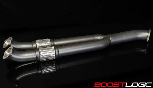 Boost Logic Midpipe (Y-Pipe) Nissan R35 Gtr 09+ (Coated) 1