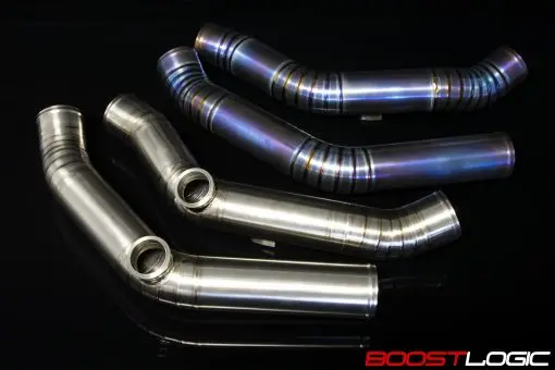 Boost Logic Titanium Upper Intercooler Pipes Nissan R35 Gtr 09+ 1
