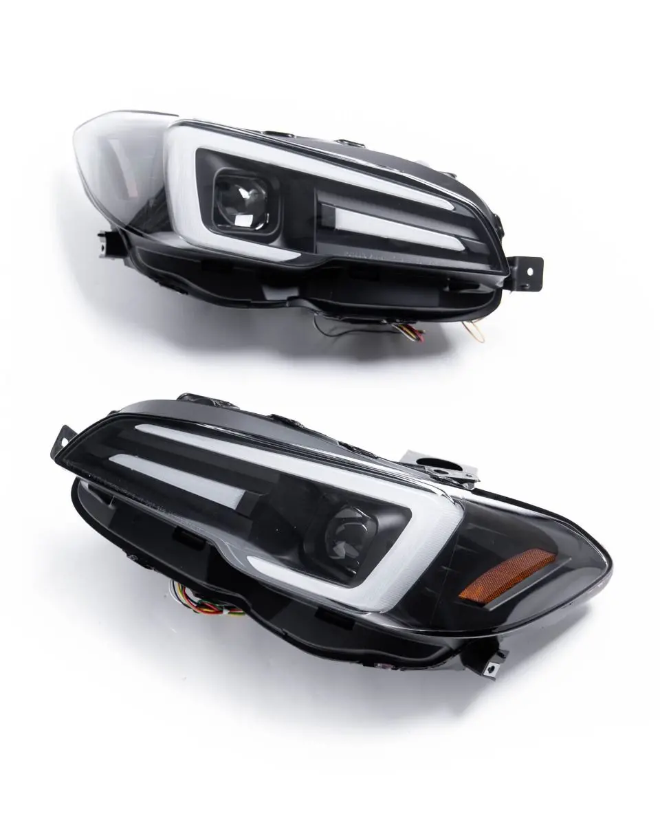 Spyder Signature Series Headlights 2015-2021 Wrx W/ Factory Halogen Lights (Base And Premium) 1