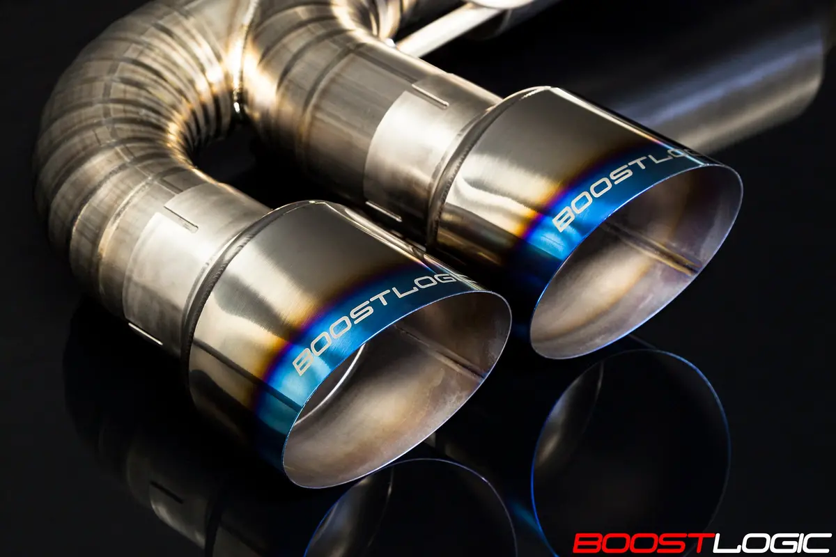 Boost Logic R35 4″ Titanium Exhaust Nissan R35 Gtr 09+ 1