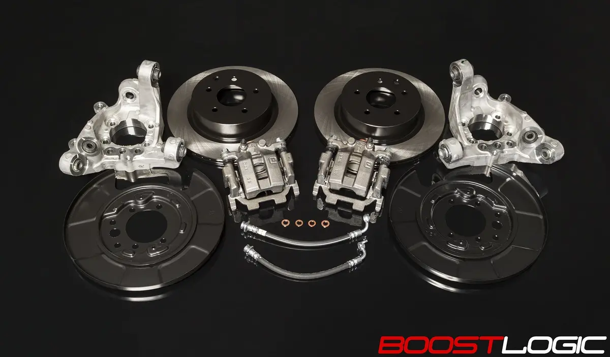 Boost Logic R35 Gtr Street Rear Brake Conversion 1