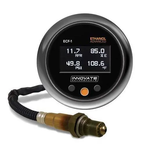 Innovate Ecf-1 (Fuel) Ethanol Advanced Gauge Kit (Sensor Not Included) - Universal 1